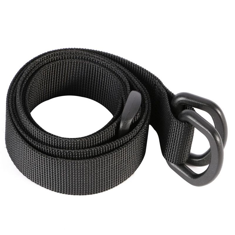 Black Nylon Backpack Luggage Straps Long Lash Sleeping Bag Mattress